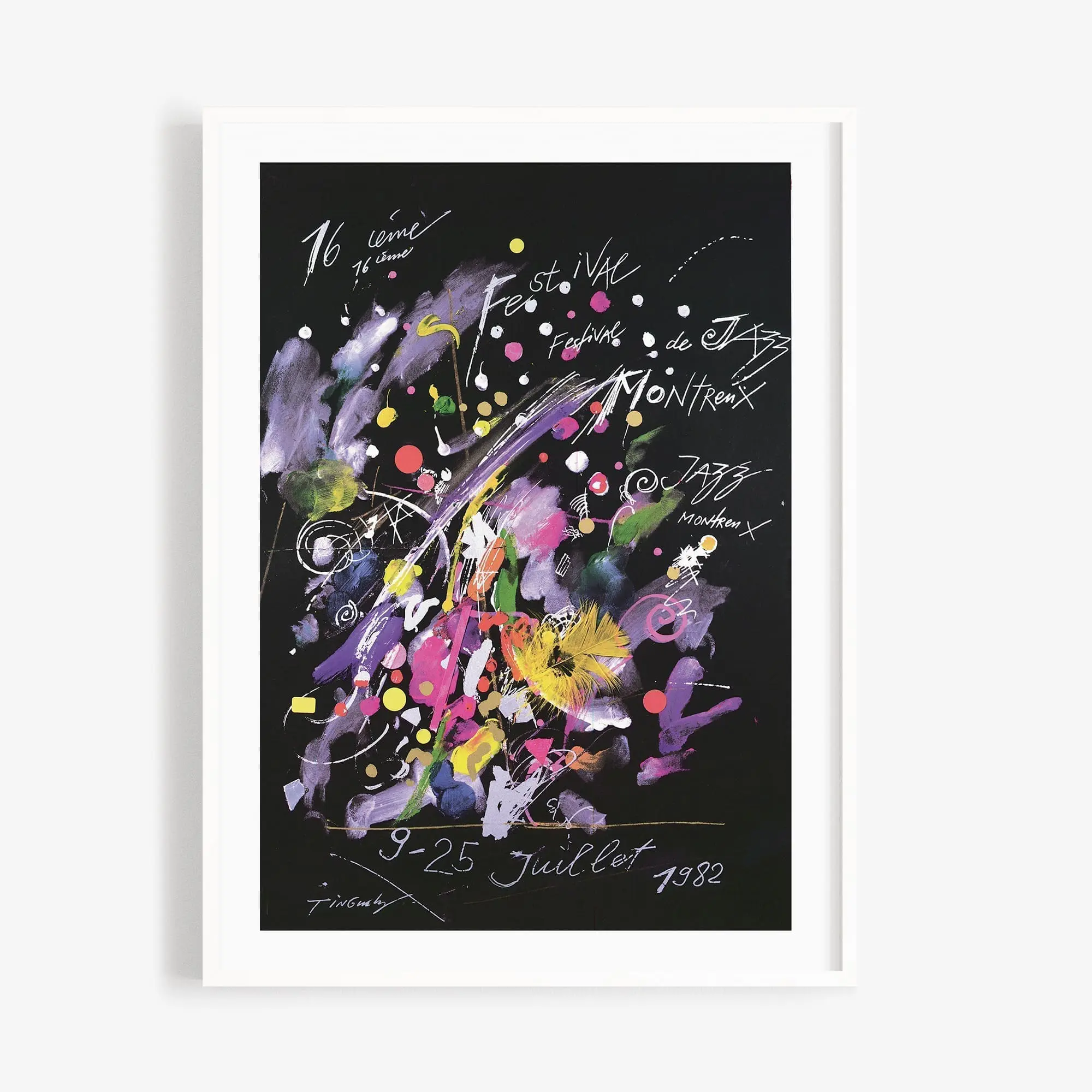 Poster Jean Tinguely, 1982