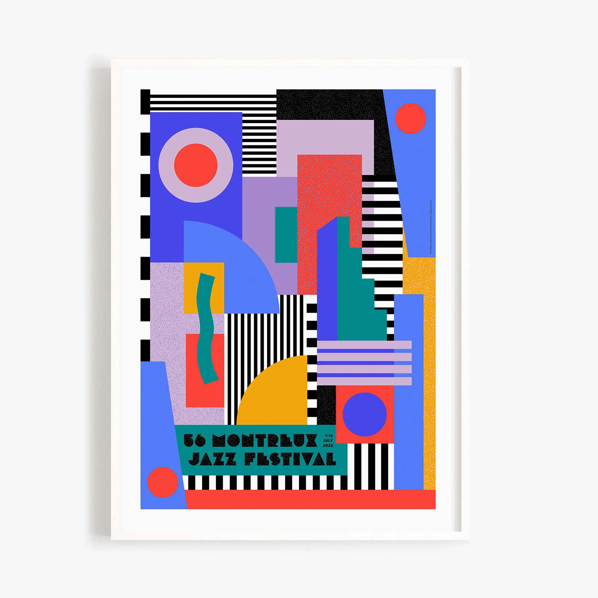 Poster Camille Walala, 2022