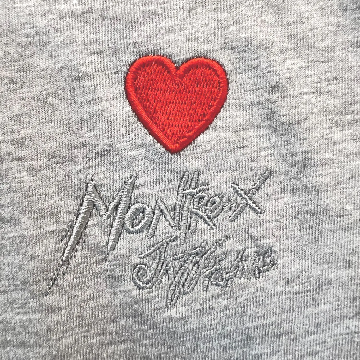 T-Shirt Heart Embroidery, Montreux Jazz Festival
