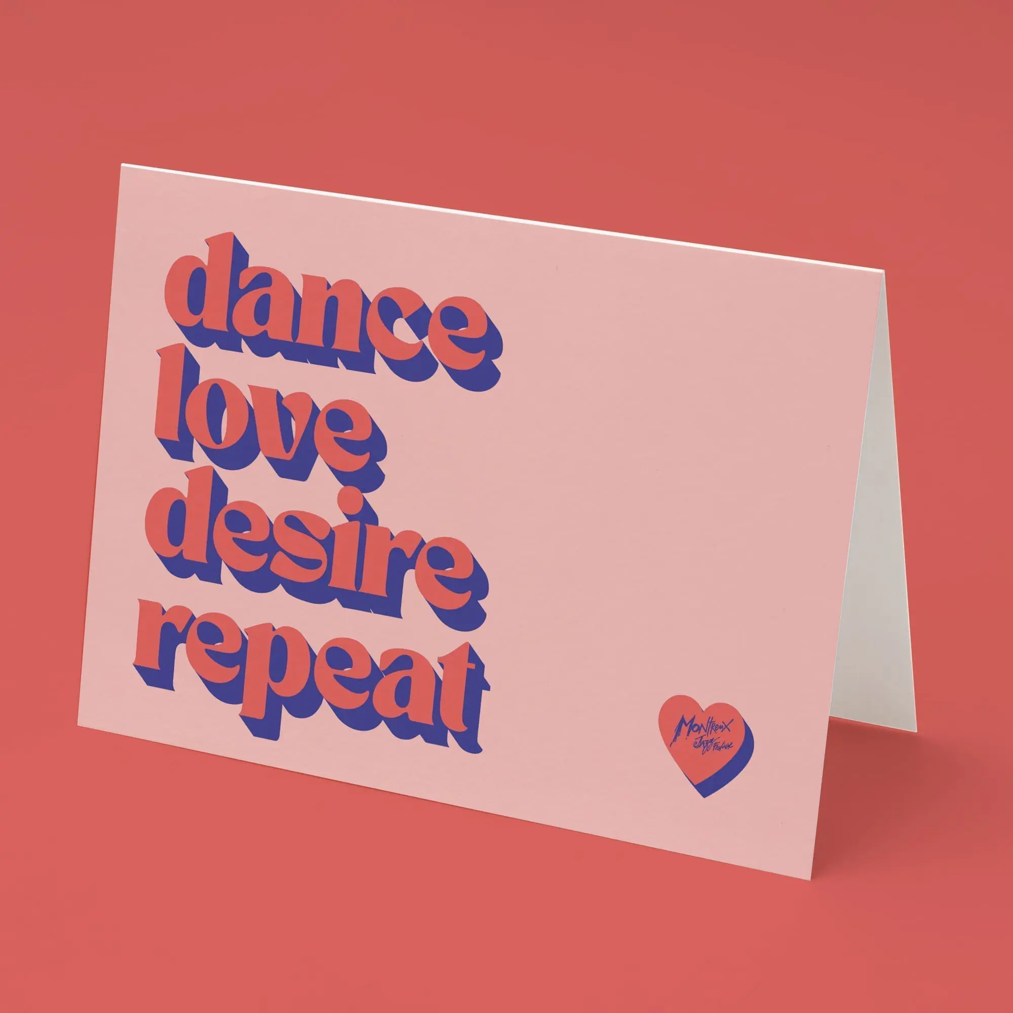 Dance Love Desire Repeat Card