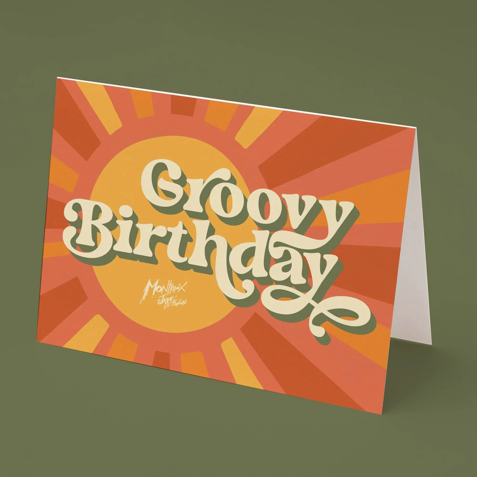 Groovy Birthday Card