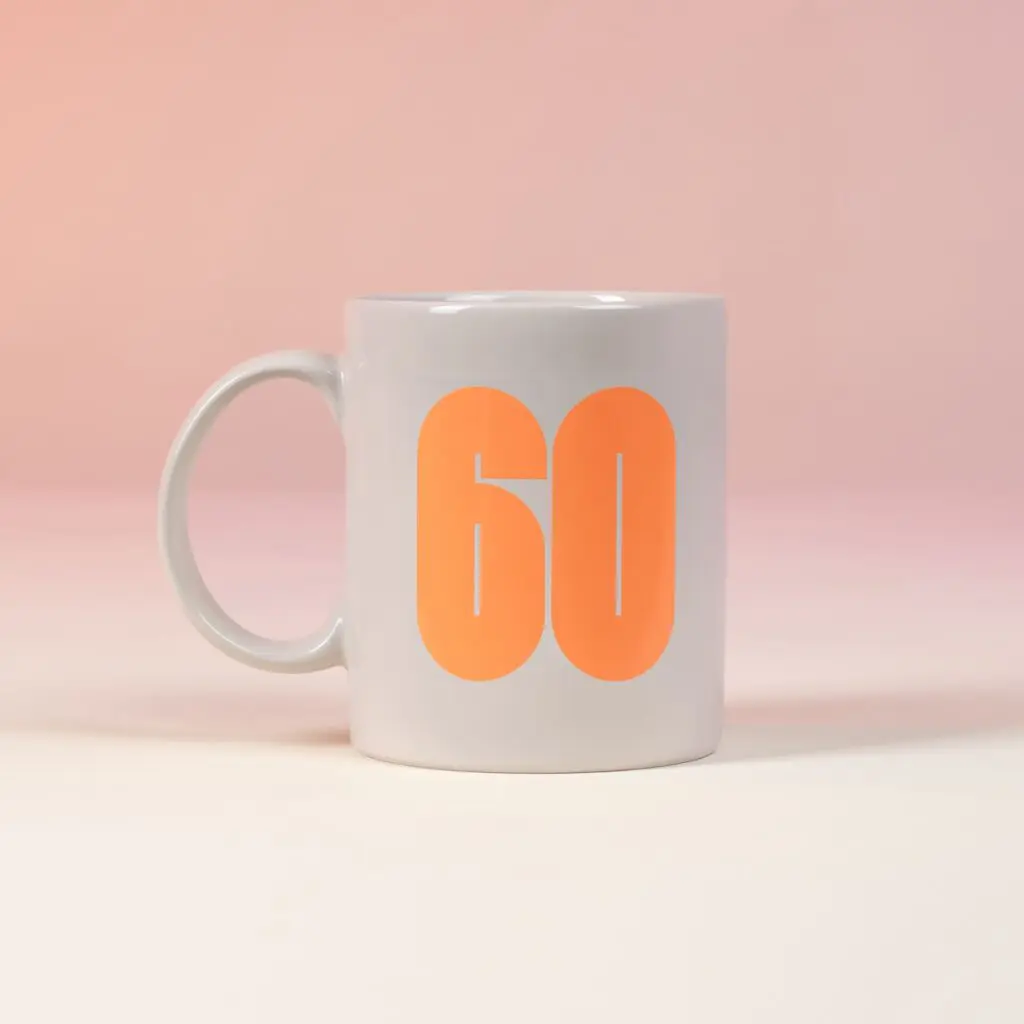 Mug 60, Orange Fluo