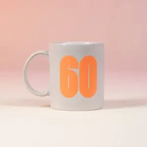 Mug 60, Neon Orange