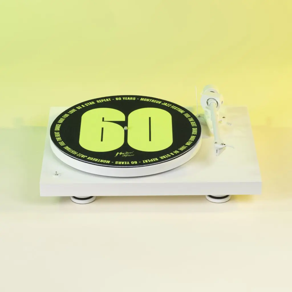 Feutrine Vinyle 60, Vert Fluo