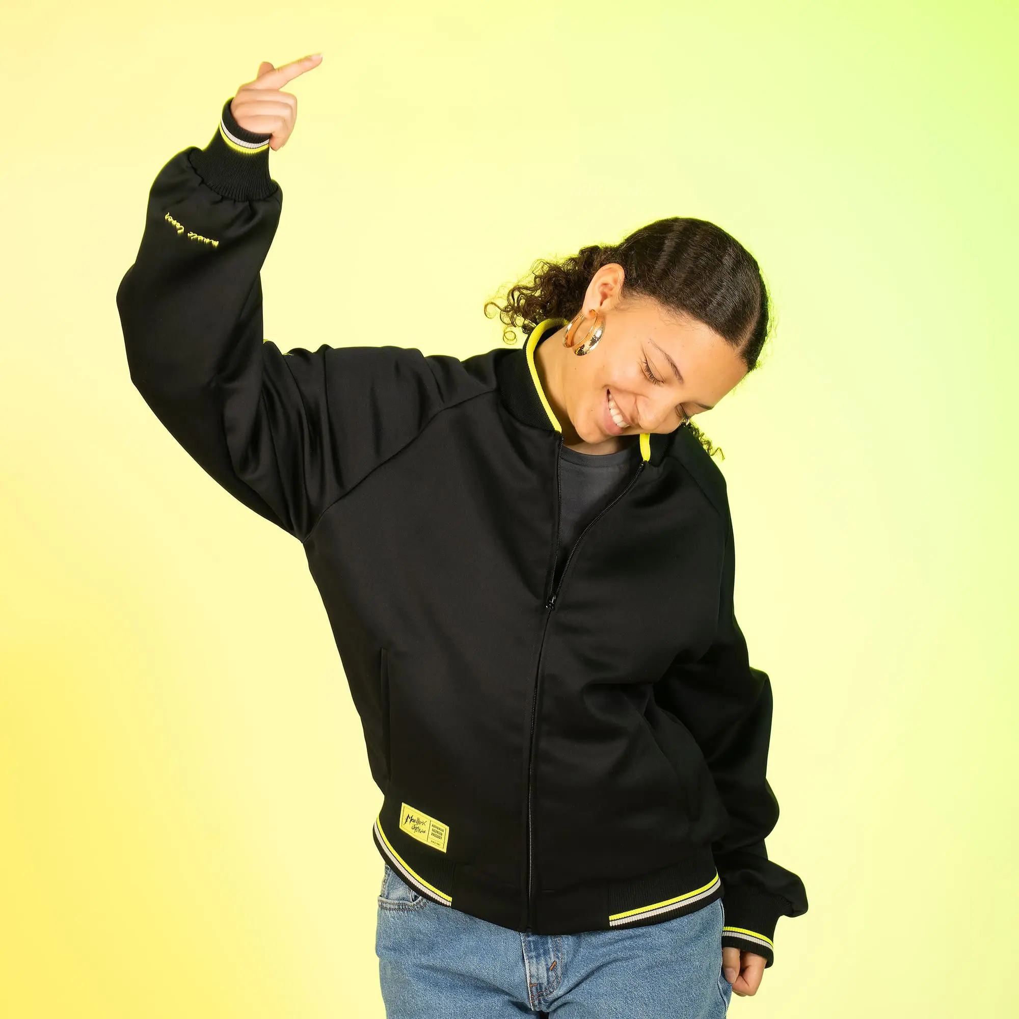 Bomber Unisex 60, Noir