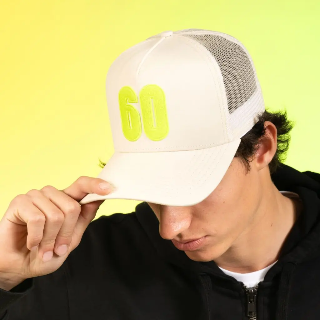Casquette Trucker 60, Lime Fluo