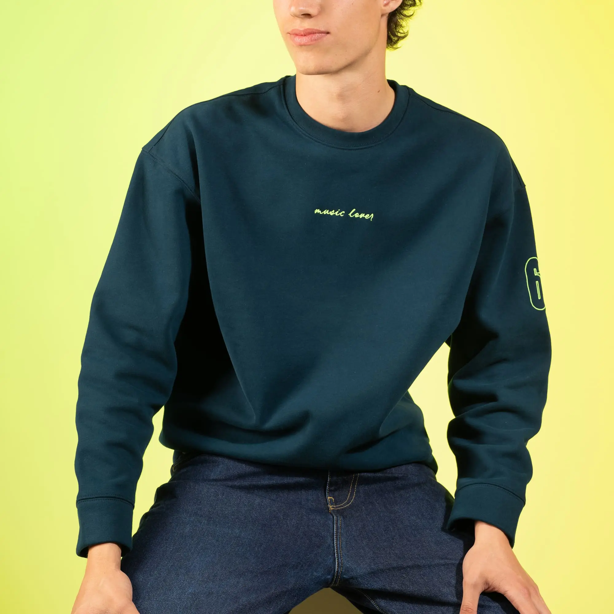 Sweat Music Lover 60, Deep Teal