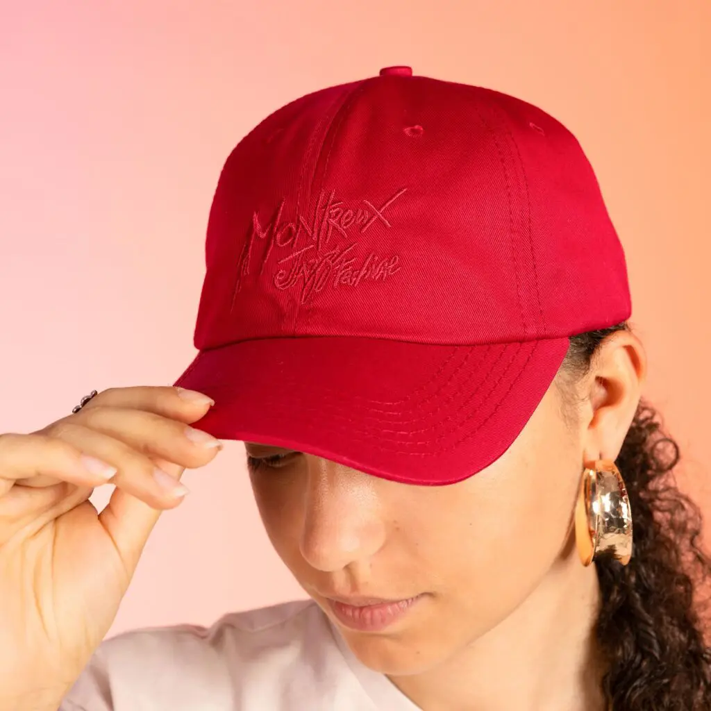 Casquette Montreux Jazz, Grenat