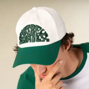 Vintage Cap, Two-tone Green