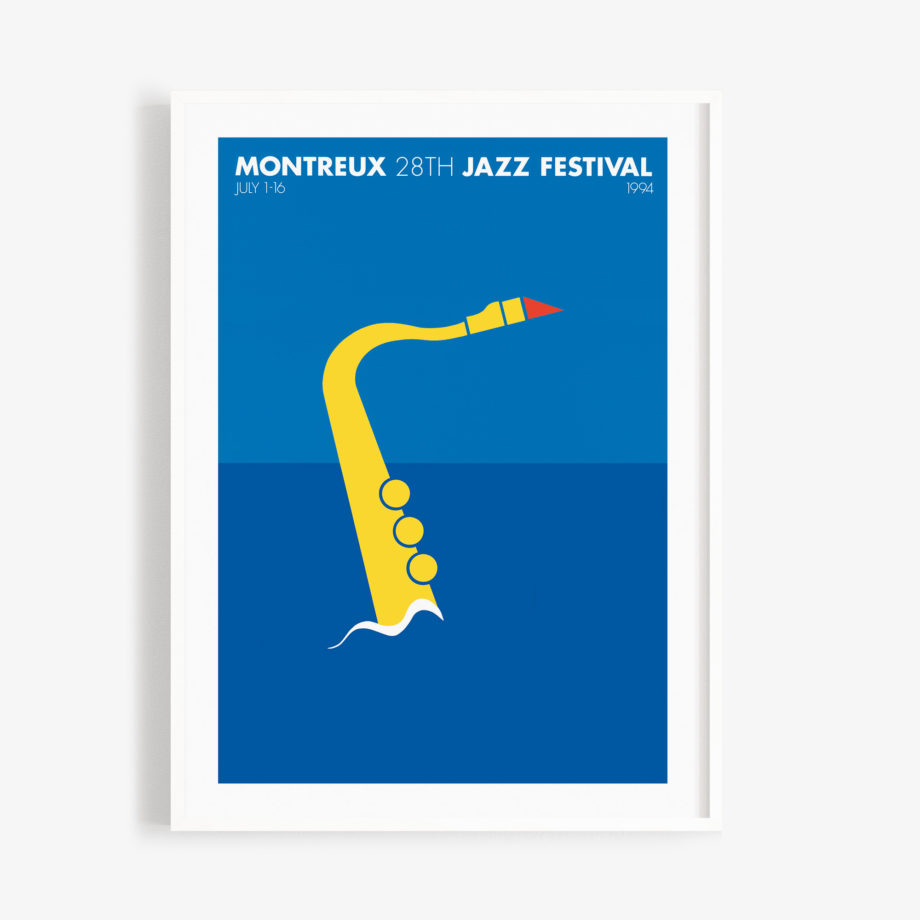 Poster Per Arnoldi, 1994 Montreux Jazz Festival 30x40cm