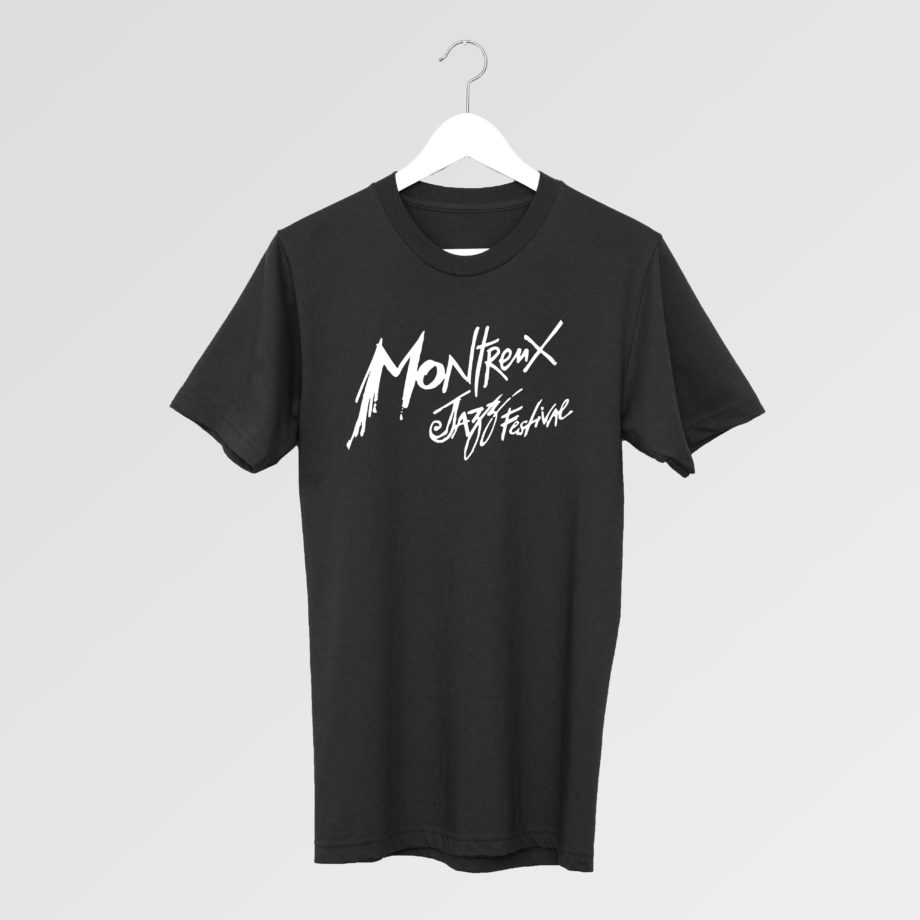 T-shirt Black Logo Montreux Jazz Music Festival