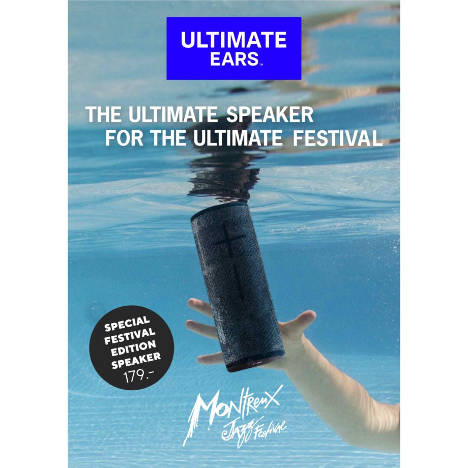 Accessoire musique Ultimate Ears Limited Edition 2019 Montreux Jazz Festival