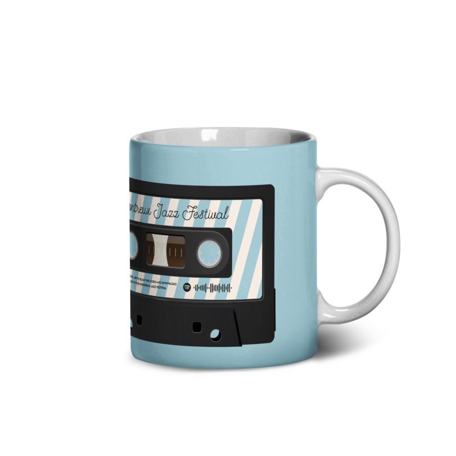 Mug Mixtape Bleu Montreux Jazz Festival