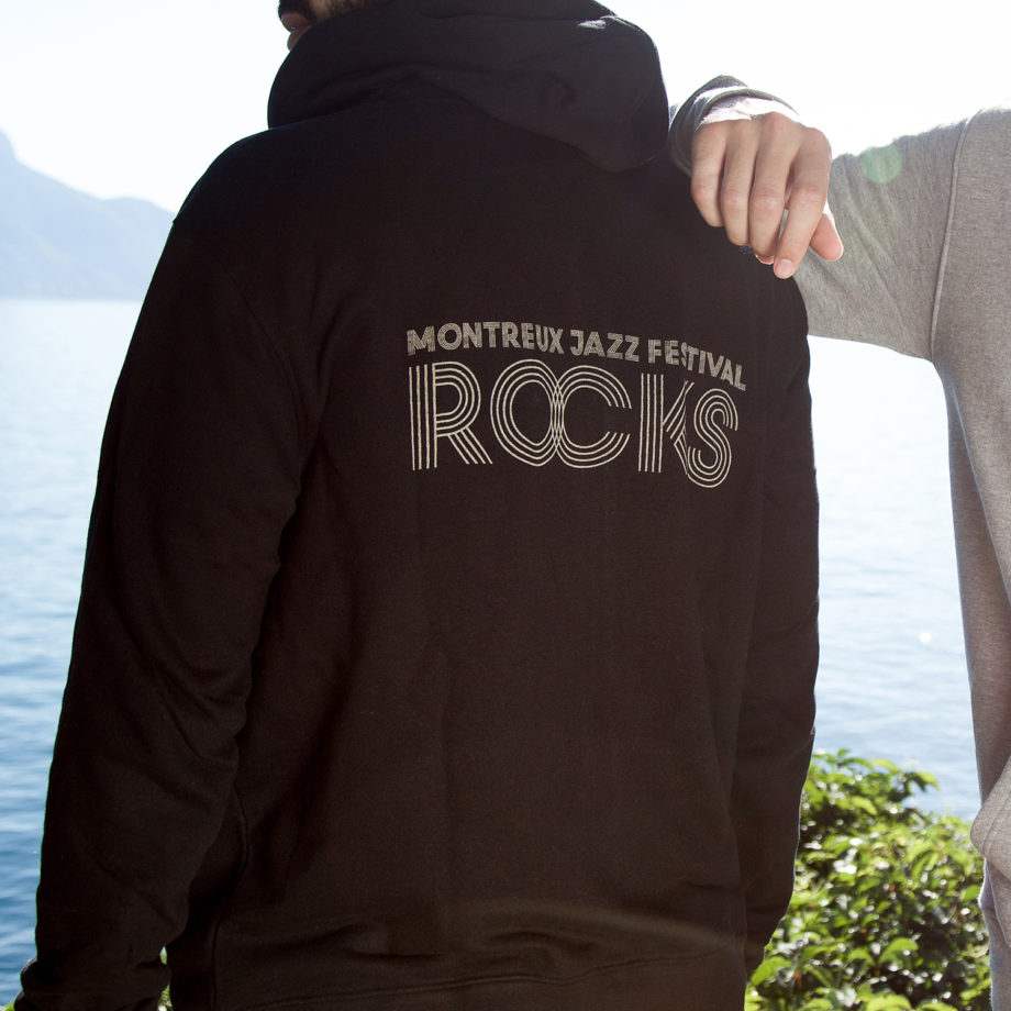 Hoody Zip Rock noir Montreux Jazz Music Festival