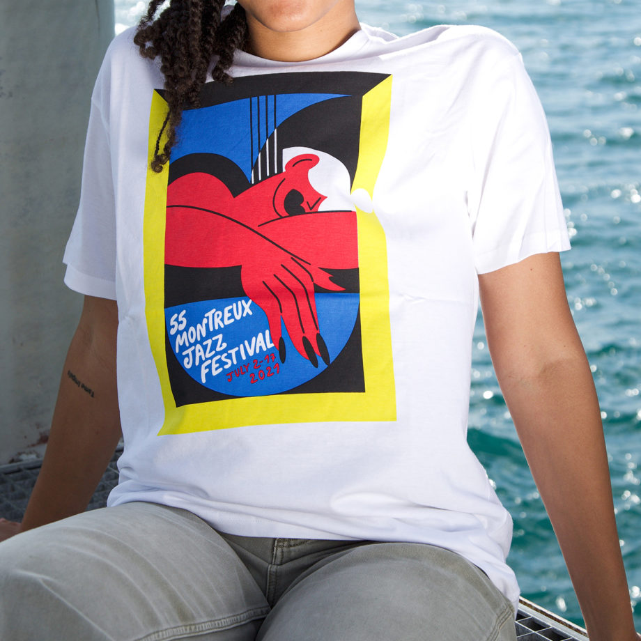 T-shirt Marylou Faure 2021 Montreux Jazz Music Festival