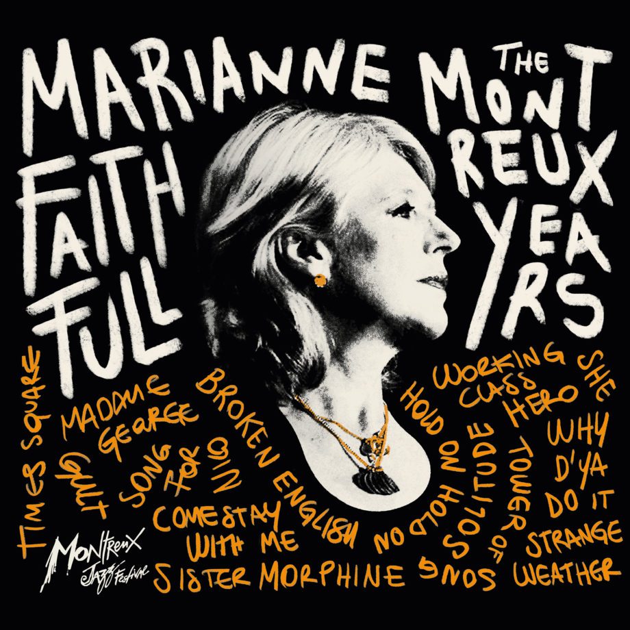 Marianne Faithfull The Montreux Years - Jazz Music Festival CD