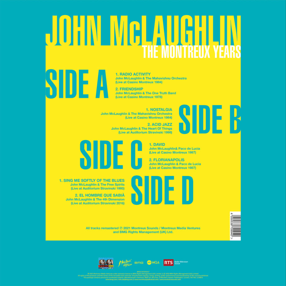 John McLaughin - The Montreux Years - 2LP -EXPLODED