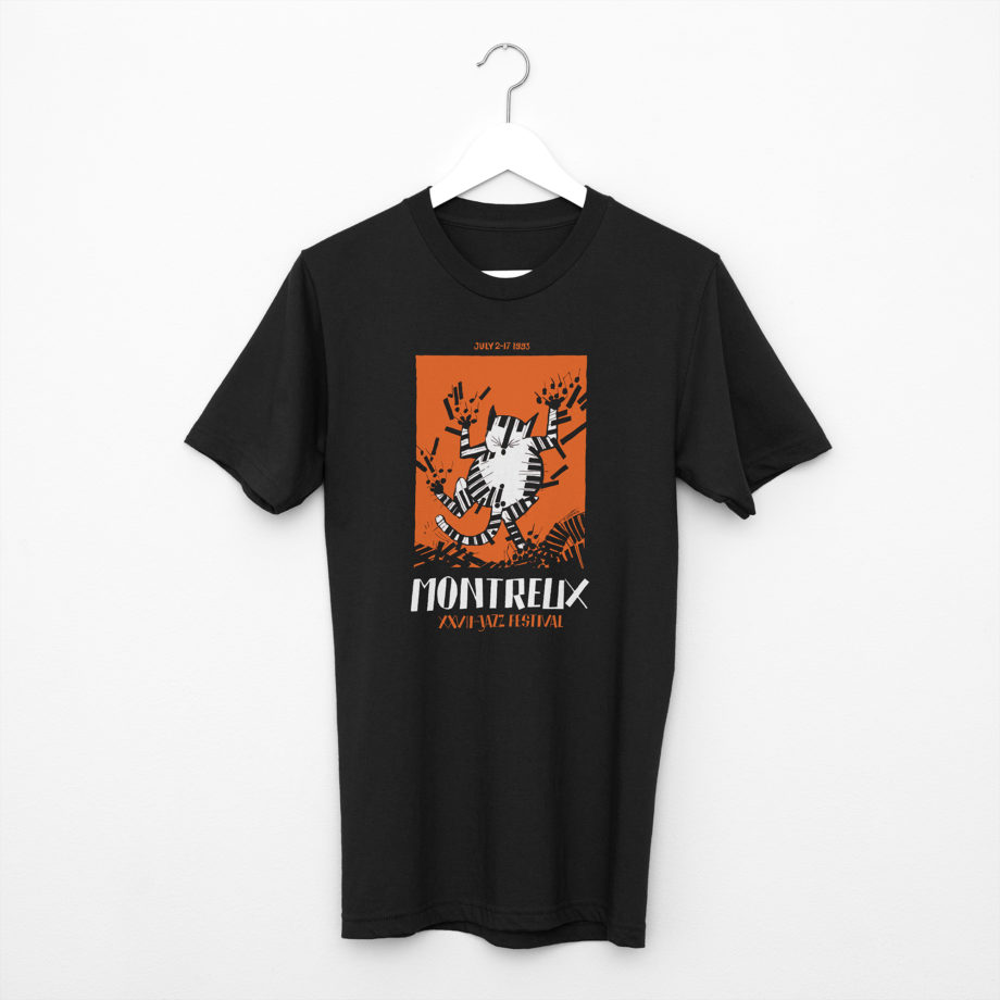T-shirt Tomi Ungerer 1993 Montreux Jazz Music Festival