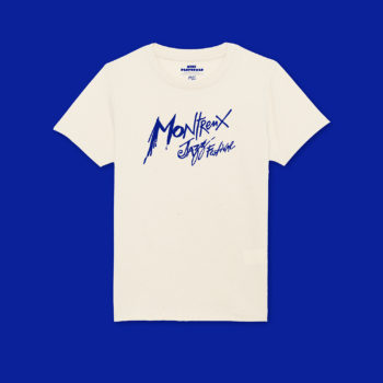 T-shirt enfant Logo Tinguely Bleu Montreux Jazz Music Festival