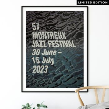 Affiche Supakitch Ed Limitee Phosphorescente Montreux Jazz Music Festival