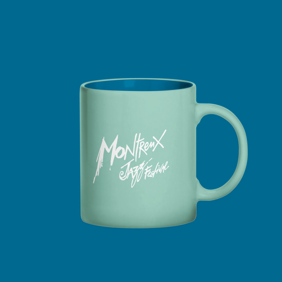 Mug Bicolore 2023 Turquoise, Montreux Jazz Music Festival