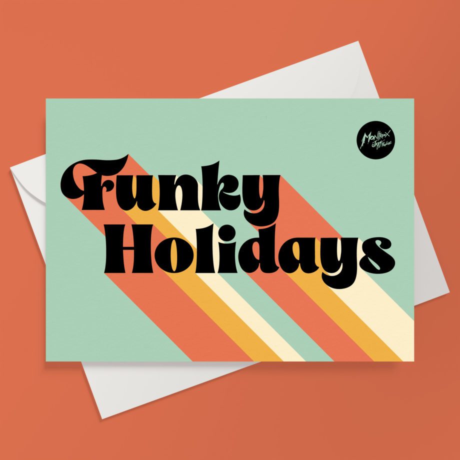 Greeting Card Funky Holidays Montreux Jazz Music Festival