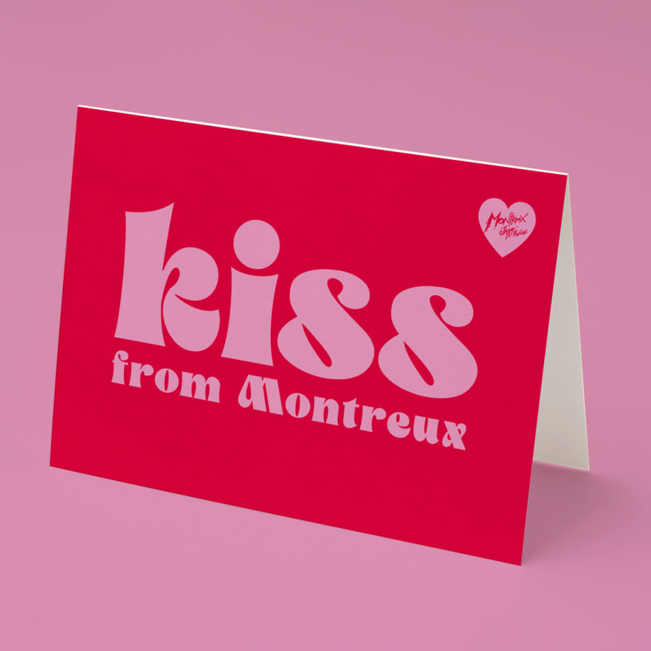 Carte de voeux Kiss Montreux Jazz Music Festival