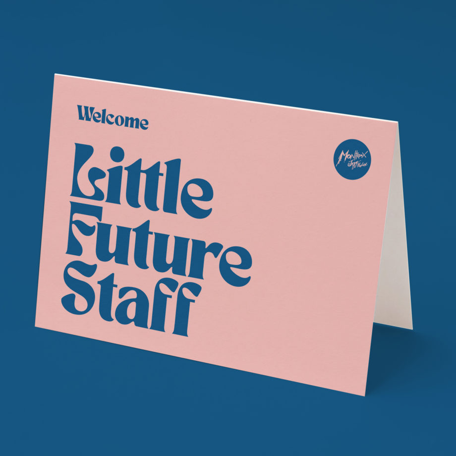 Greeting Card Little Future Staff Montreux Jazz Music Festival