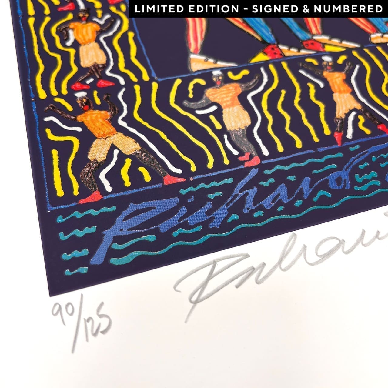 Poster Richard James North, 2002, Limited Edition - Montreux Jazz