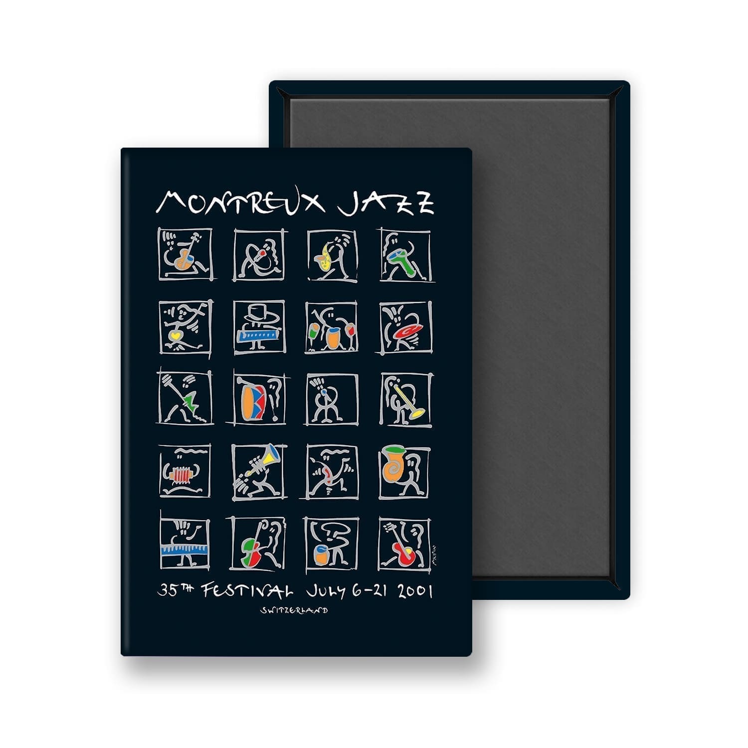 Magnet Matthias Winkler, 2001 - Montreux Jazz Festival Shop