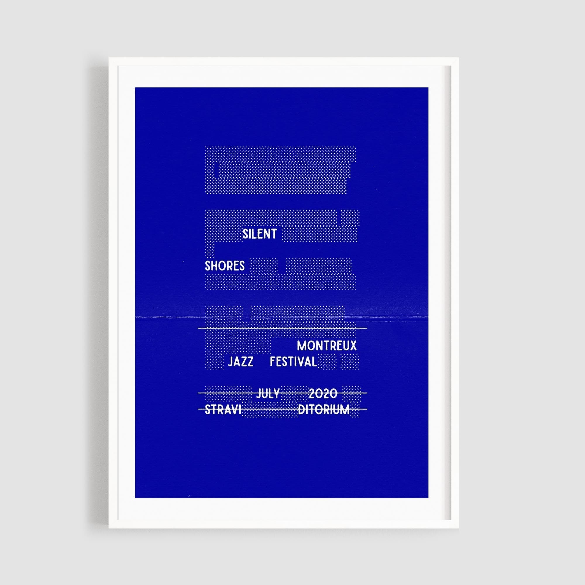 Poster Silent Shores, Yoann Lemoine (Woodkid) - Montreux Jazz