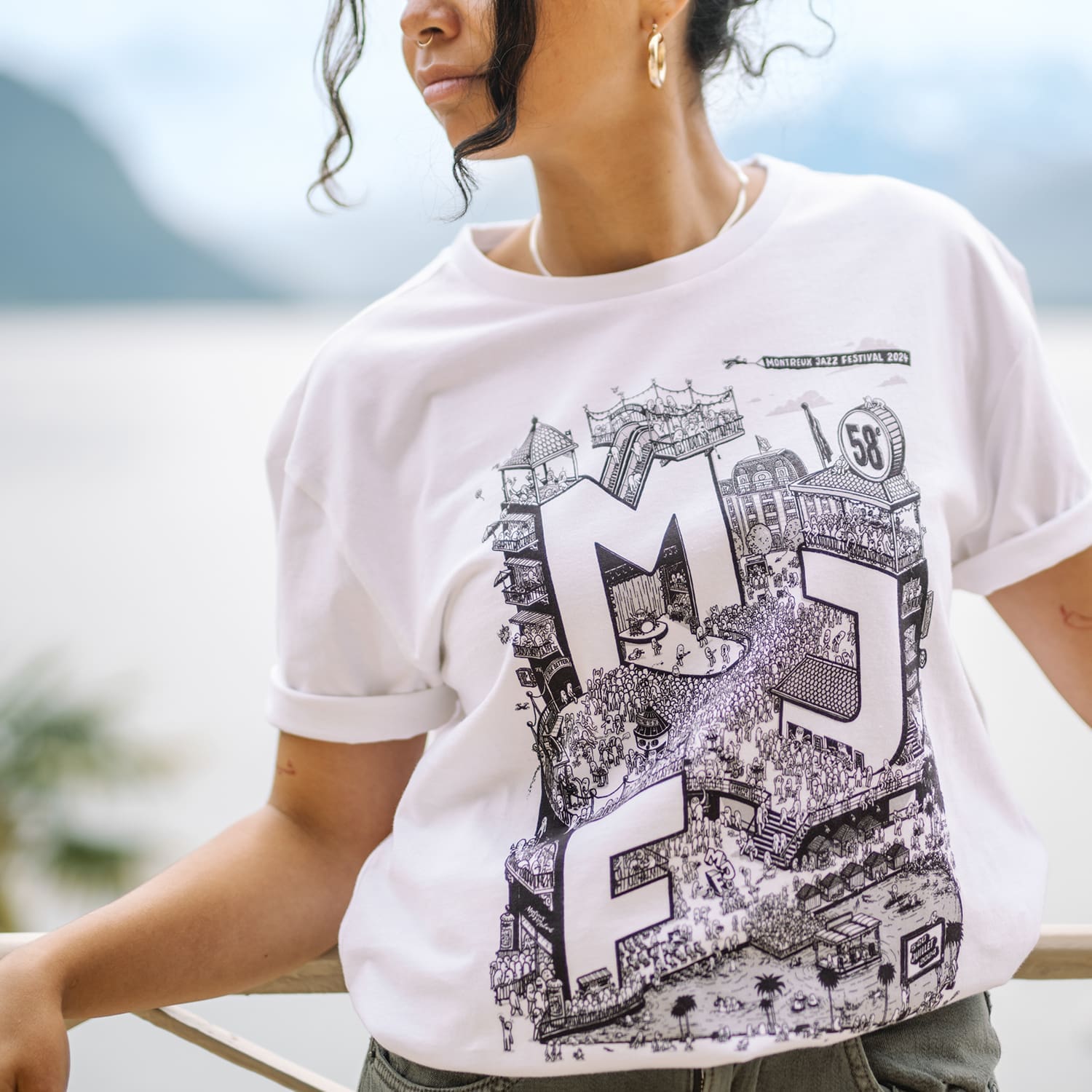 T-Shirt Rylsee, 2024 - Montreux Jazz Festival Shop