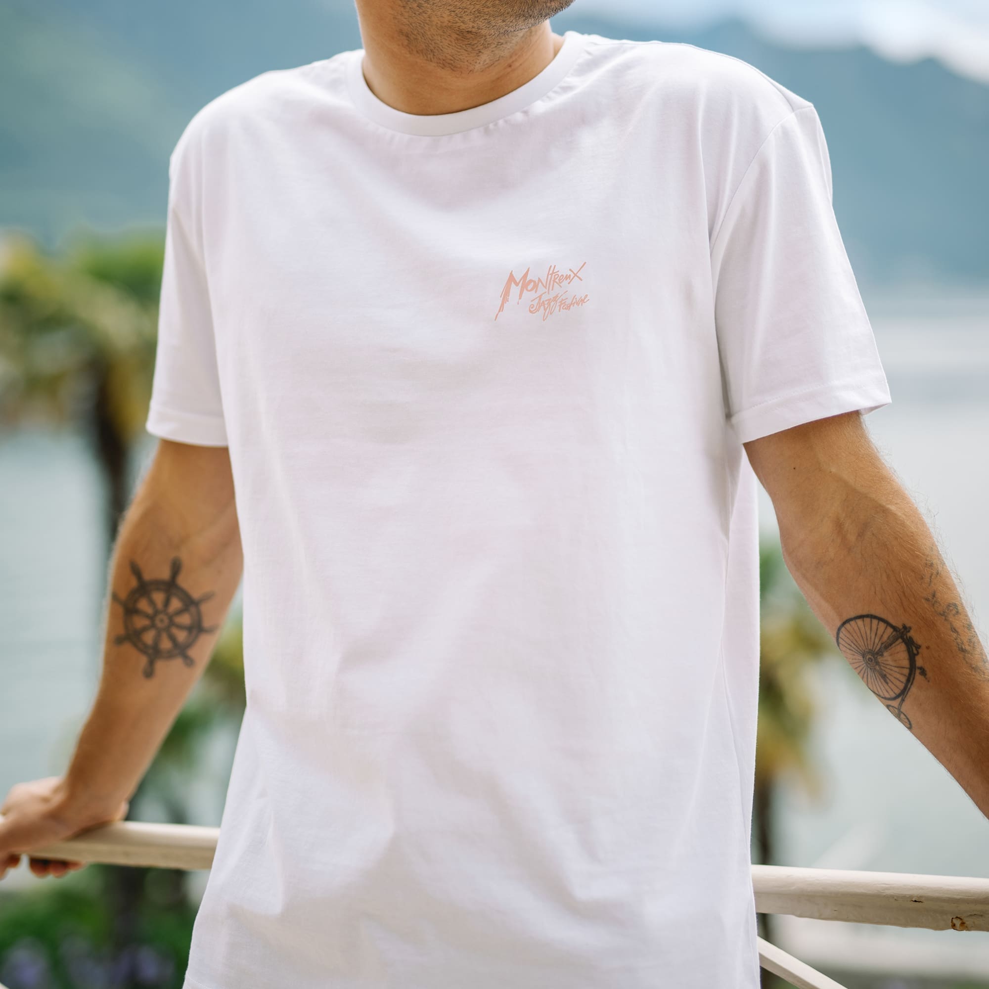 T-Shirt Montreux Jazz, Peach - Montreux Jazz Festival Shop