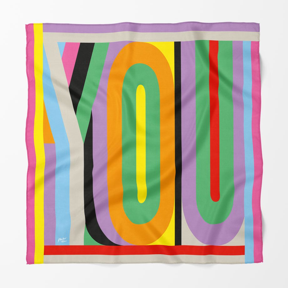 Foulard coloré artwork Lakwena Montreux Jazz Music Festival