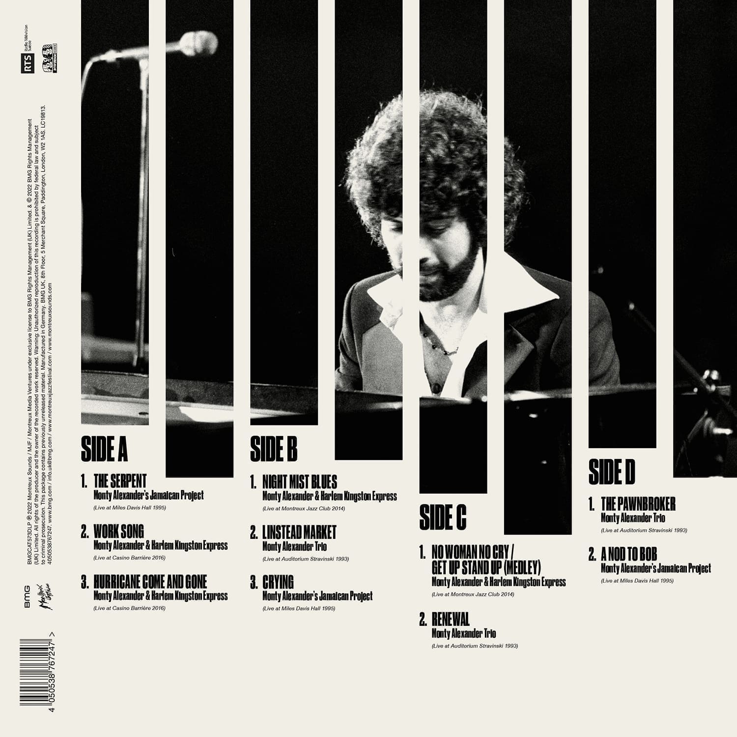 Monty Alexander, The Montreux Years, Double Vinyle - Montreux Jazz