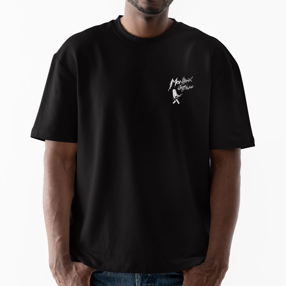 T-shirt Lineup 2024 black Montreux Jazz Music Festival