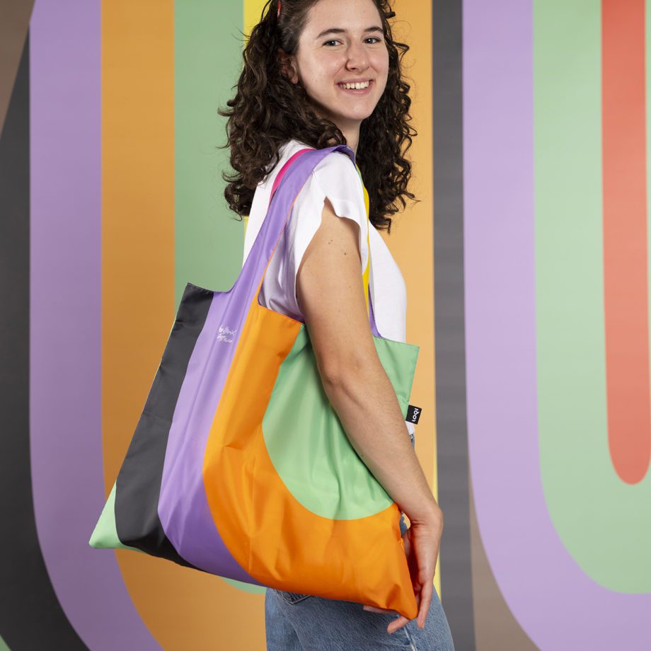 Big Loqi bag with storage pouch artwork Lakwena Montreux Jazz Music Festival
