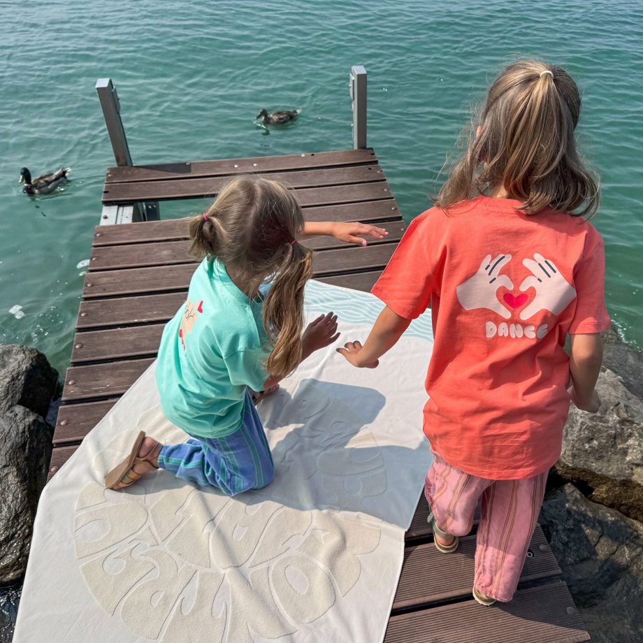 T-shirt Enfant Love Dance et serviette Vintage Montreux Jazz Music Festival