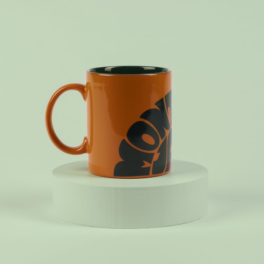 Mug Logo Vintage Orange et green Montreux Jazz Music Festival