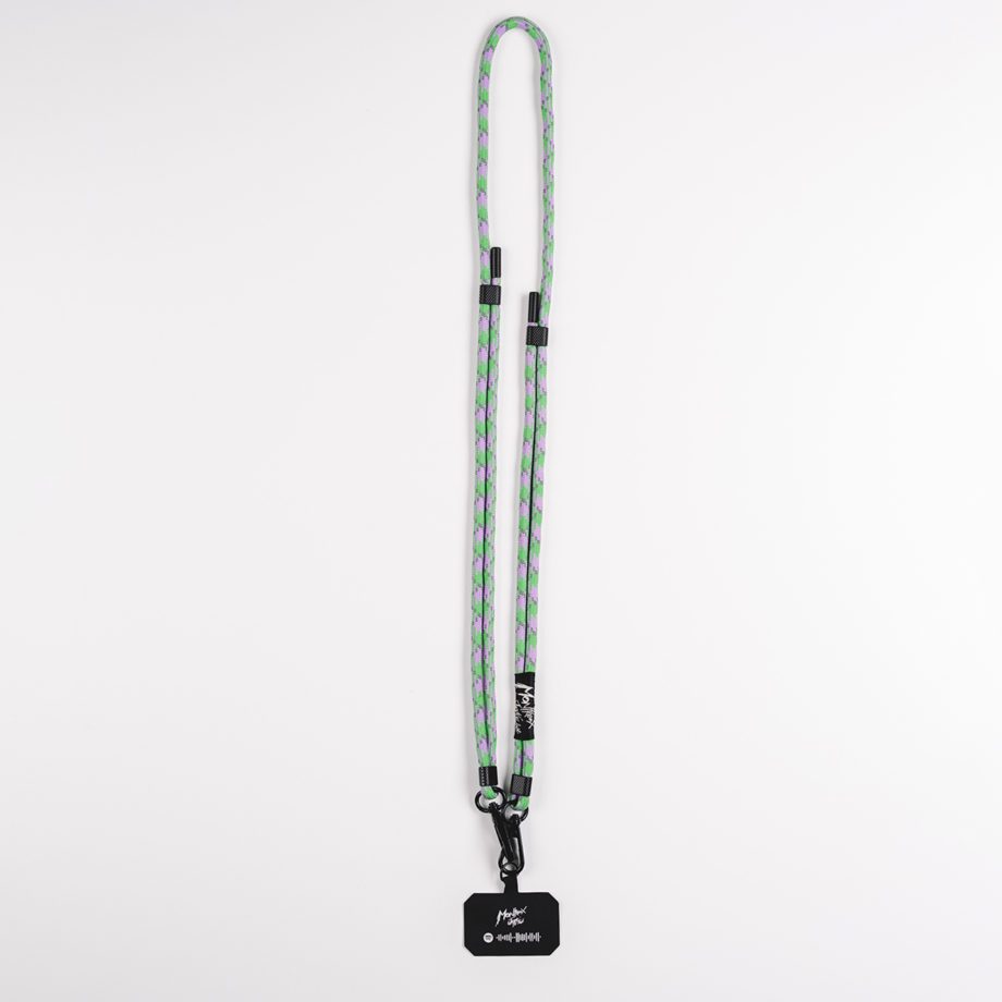 Mobile Strap Green Purple Reflective Montreux Jazz Music Festival