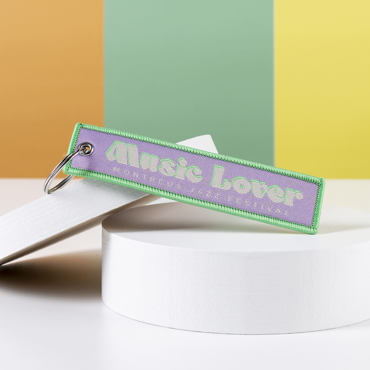 ミュージック Lover MJF25-Shooting-porte-cle-music